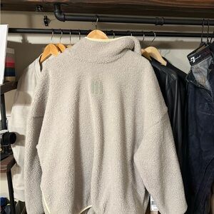 NEW Adidas X Fear of God Men's Sherpa Sweater hoody - NEW